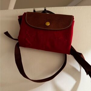 Red and Brown Women's Bag